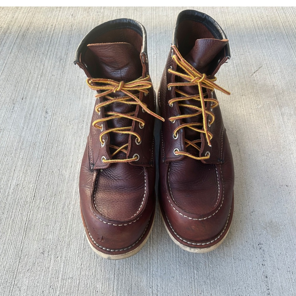Red Wing Shoes Dark Brown Leather Men's Boots